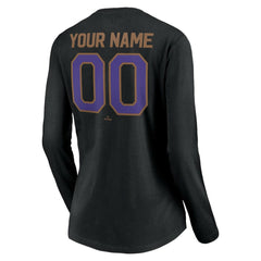 Arizona Diamondbacks Women's Cooperstown Collection Personalized Winning Streak Long Sleeve V-Neck T-Shirt - MLB T-shirts