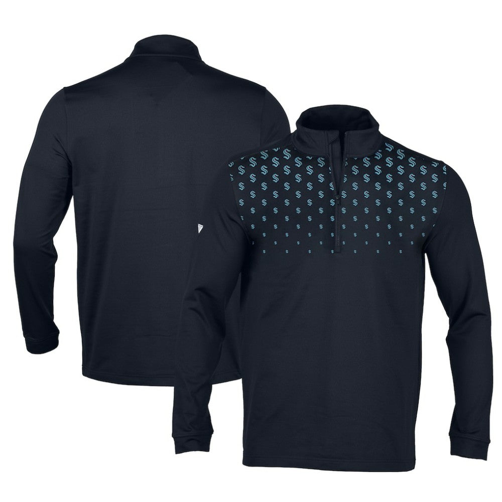 Seattle Kraken Levelwear NHL x PGA Scout Midlayer Quarter-Zip Pullover Top -  NHL Pullover