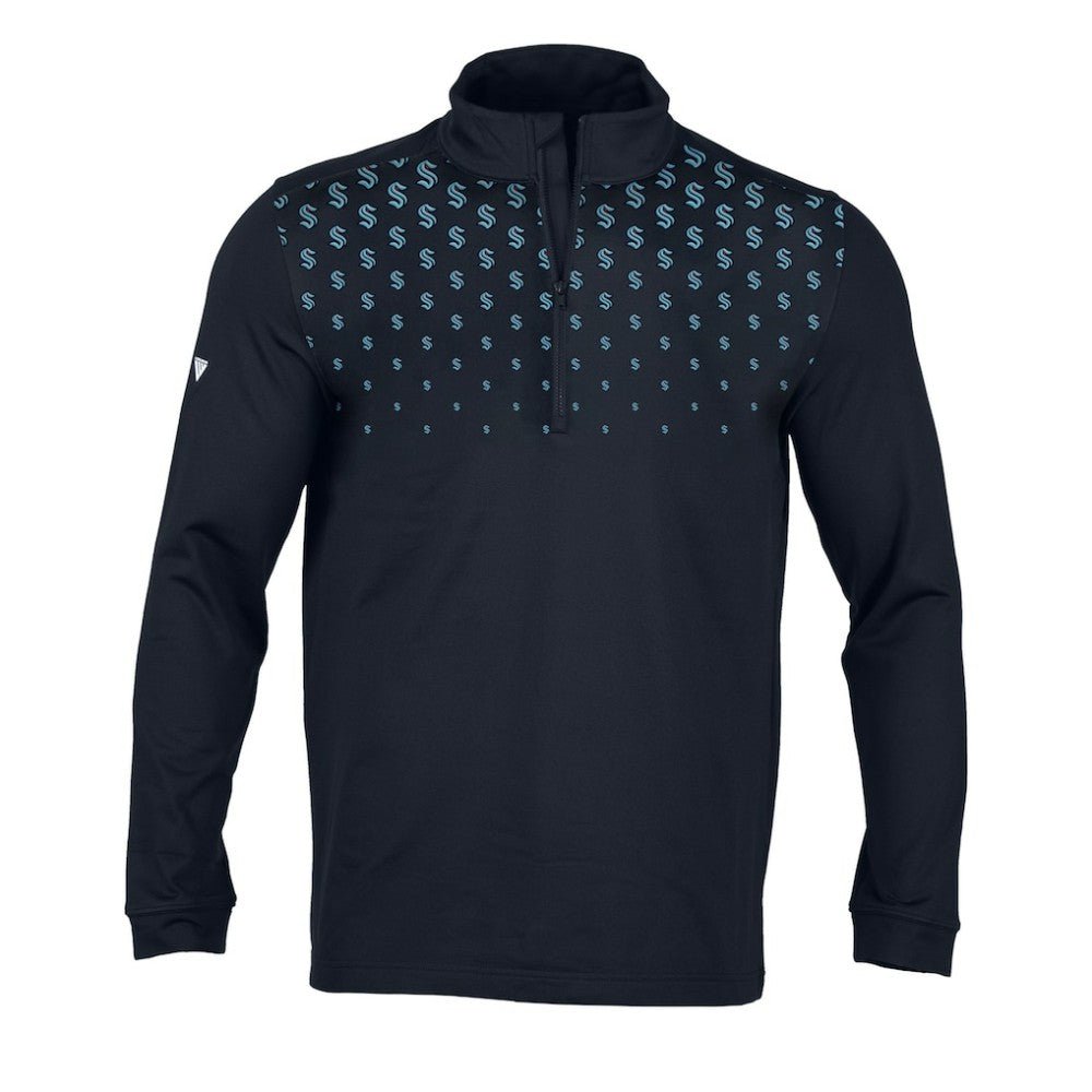 Seattle Kraken Levelwear NHL x PGA Scout Midlayer Quarter-Zip Pullover Top -  NHL Pullover