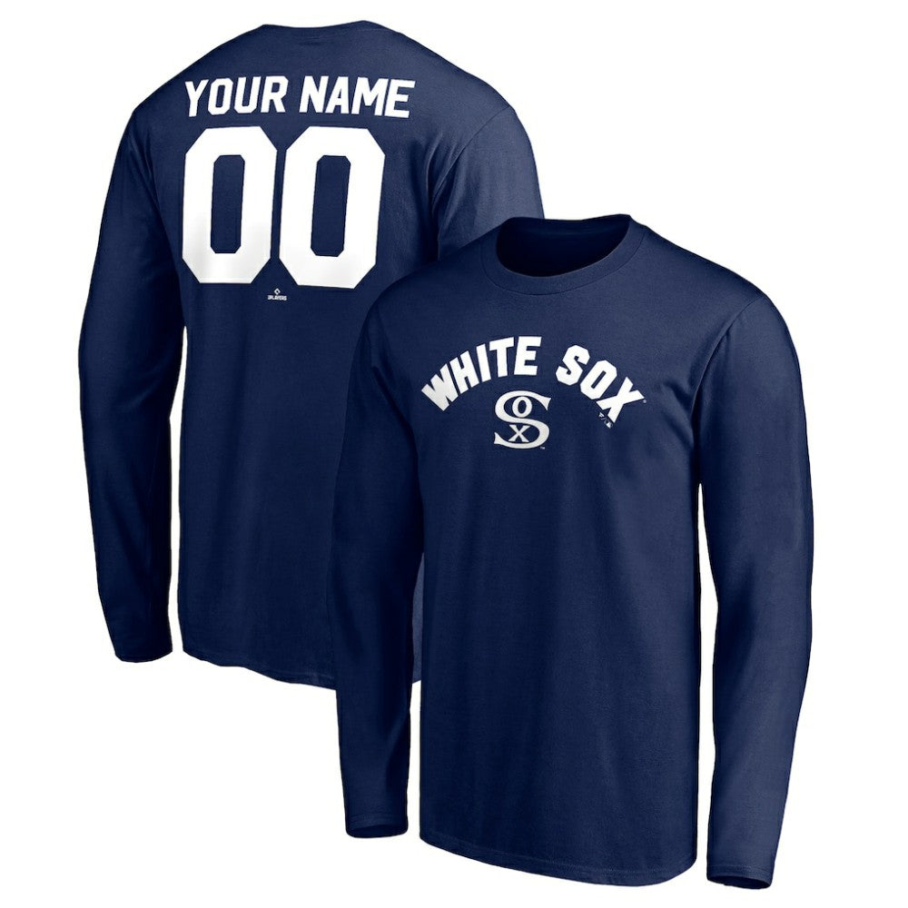 Chicago White Sox Personalized Cooperstown Collection Alternate Winning Streak Long Sleeve T-Shirt - MLB T-shirts