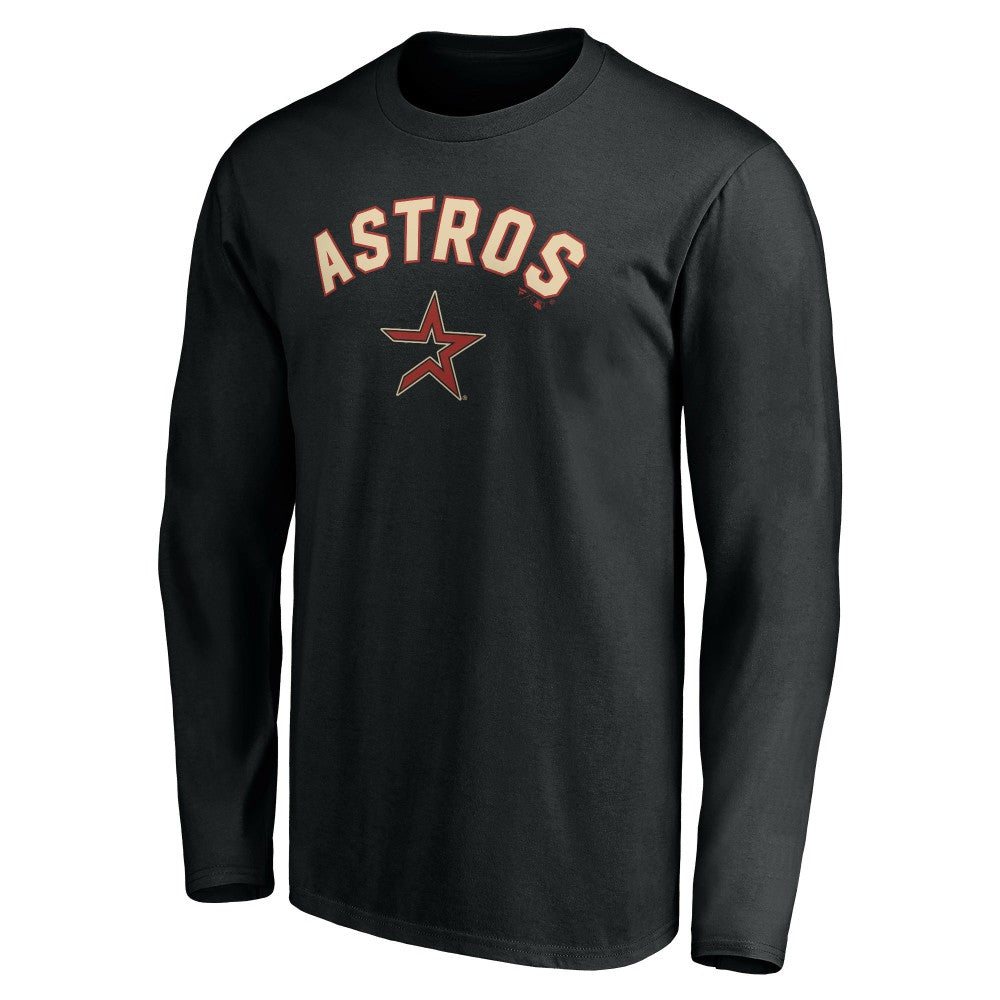 Houston Astros Personalized Cooperstown Collection Alternate Winning Streak Long Sleeve T-Shirt - MLB T-shirts