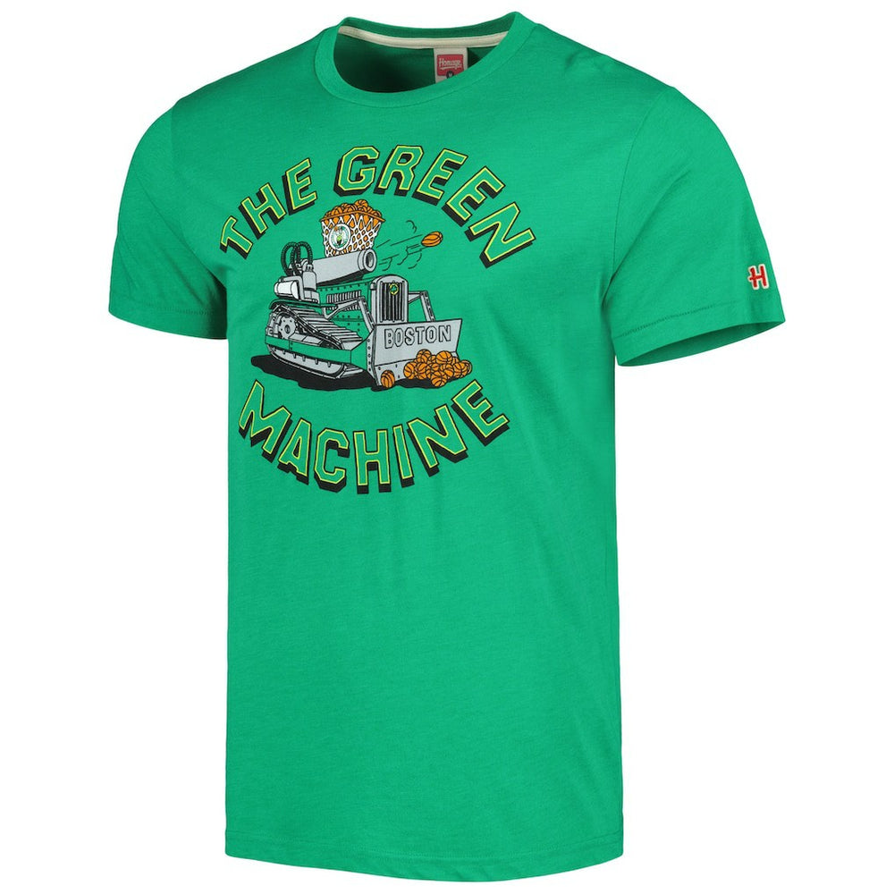 Green Boston Celtics Homage Unisex Hometown Hyper Local Tri-Blend T-Shirt | NBA