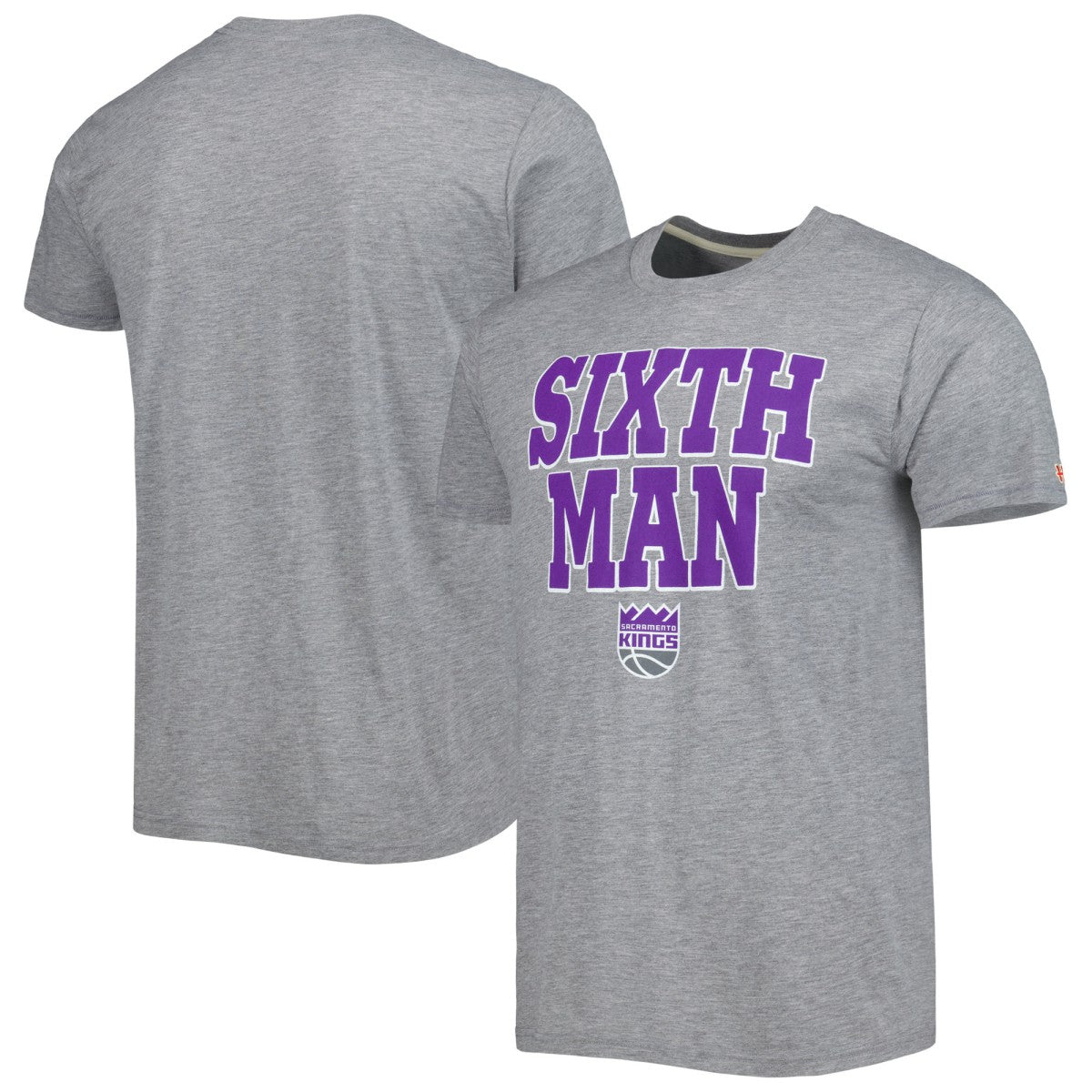 Heather Gray Sacramento Kings Homage Unisex Hometown Hyper Local Tri-Blend T-Shirt | NBA