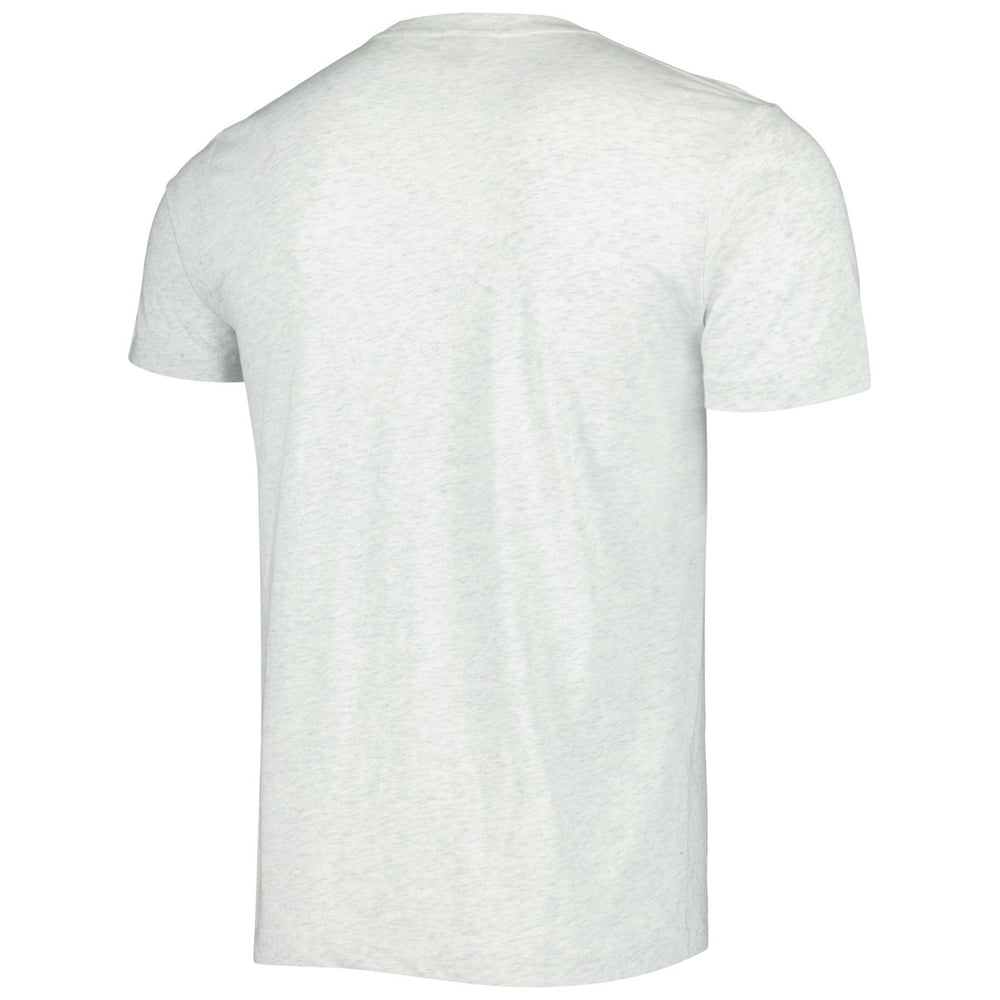 Ash Milwaukee Bucks Homage Unisex Hometown Hyper Local Tri-Blend T-Shirt | NBA