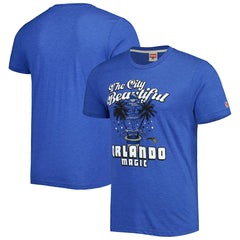 Royal Orlando Magic Homage Unisex Hometown Hyper Local Tri-Blend T-Shirt | NBA