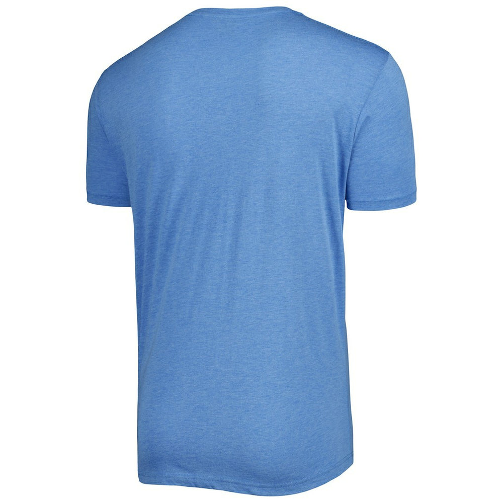 Light Blue Dallas Mavericks Homage Unisex Team Mascot Tri-Blend T-Shirt sale | NBA