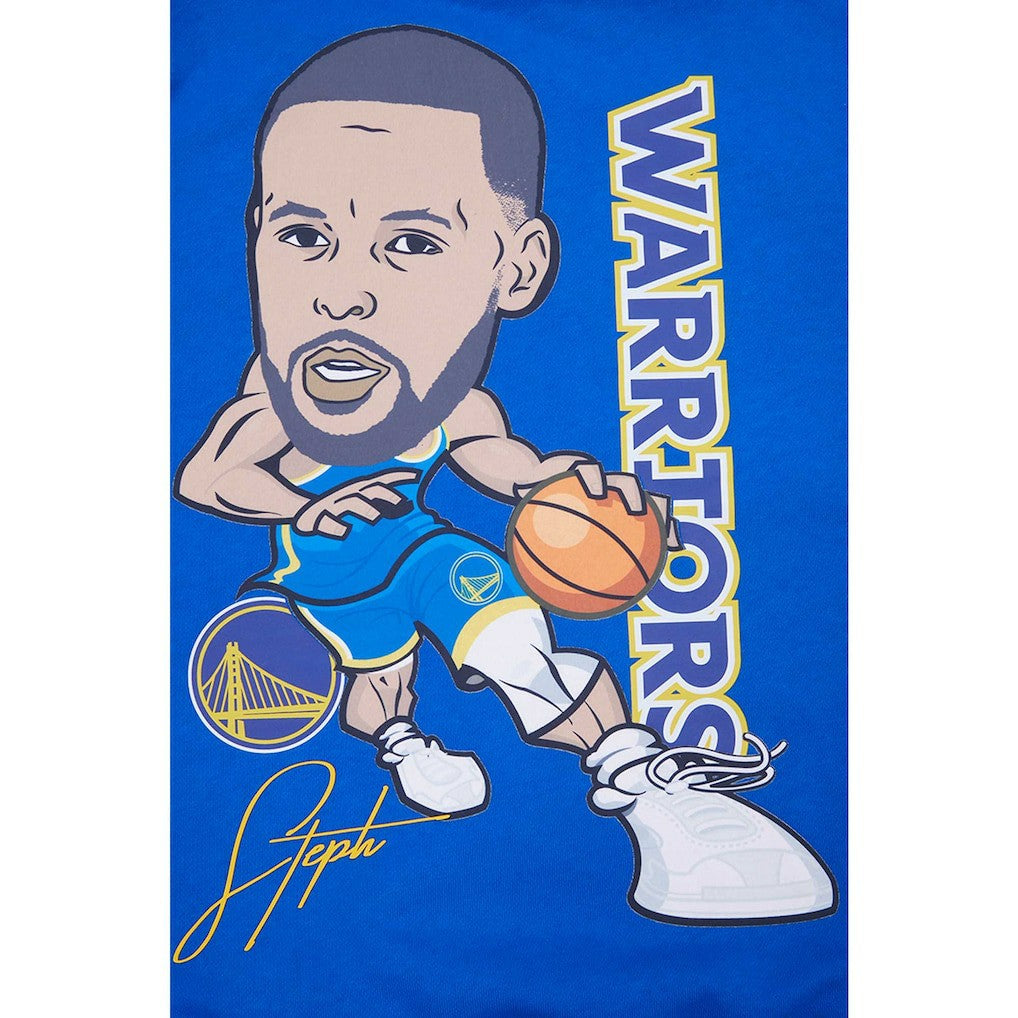 Royal Stephen Curry Golden State Warriors Pro Standard Avatar Pullover Sweatshirt sale | NBA