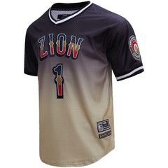 Black/Gold Zion Williamson New Orleans Pelicans Post Ombre Name & Number T-Shirt | NBA