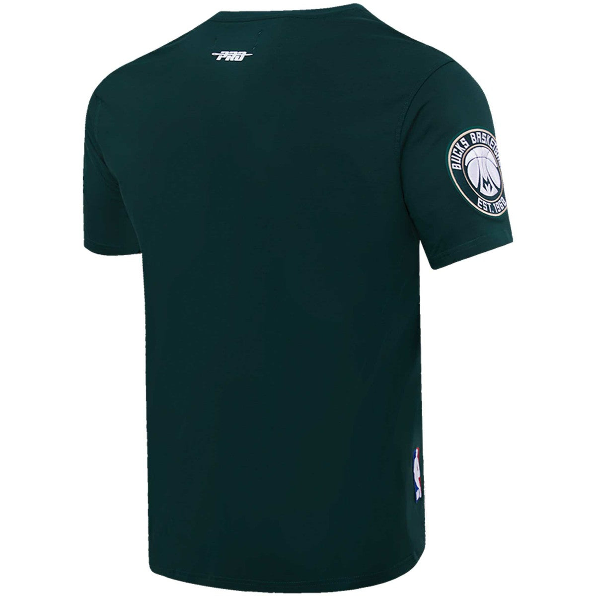 Hunter Green Giannis Antetokounmpo, Jrue Holiday, Khris Middleton Milwaukee Bucks Pro Standard Multi Lineup T-Shirt | NBA