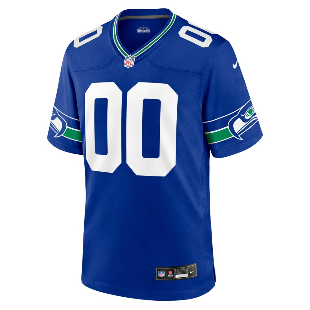 Seattle Seahawks Throwback Custom Jersey | NFL Outlet