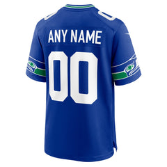Seattle Seahawks Throwback Custom Jersey | NFL Outlet