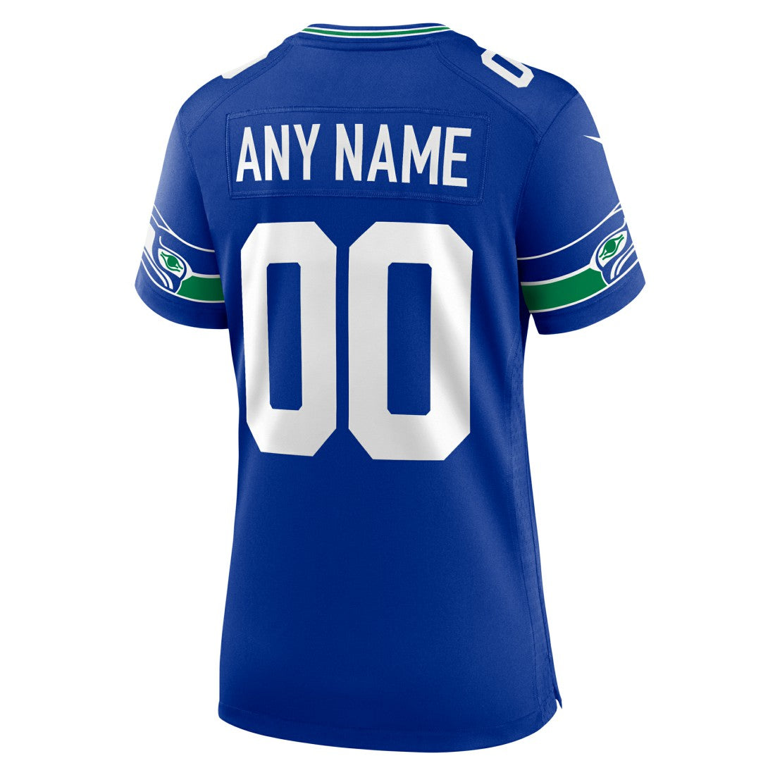 Seattle Seahawks Women's Throwback Custom Jersey | NFL Outlet