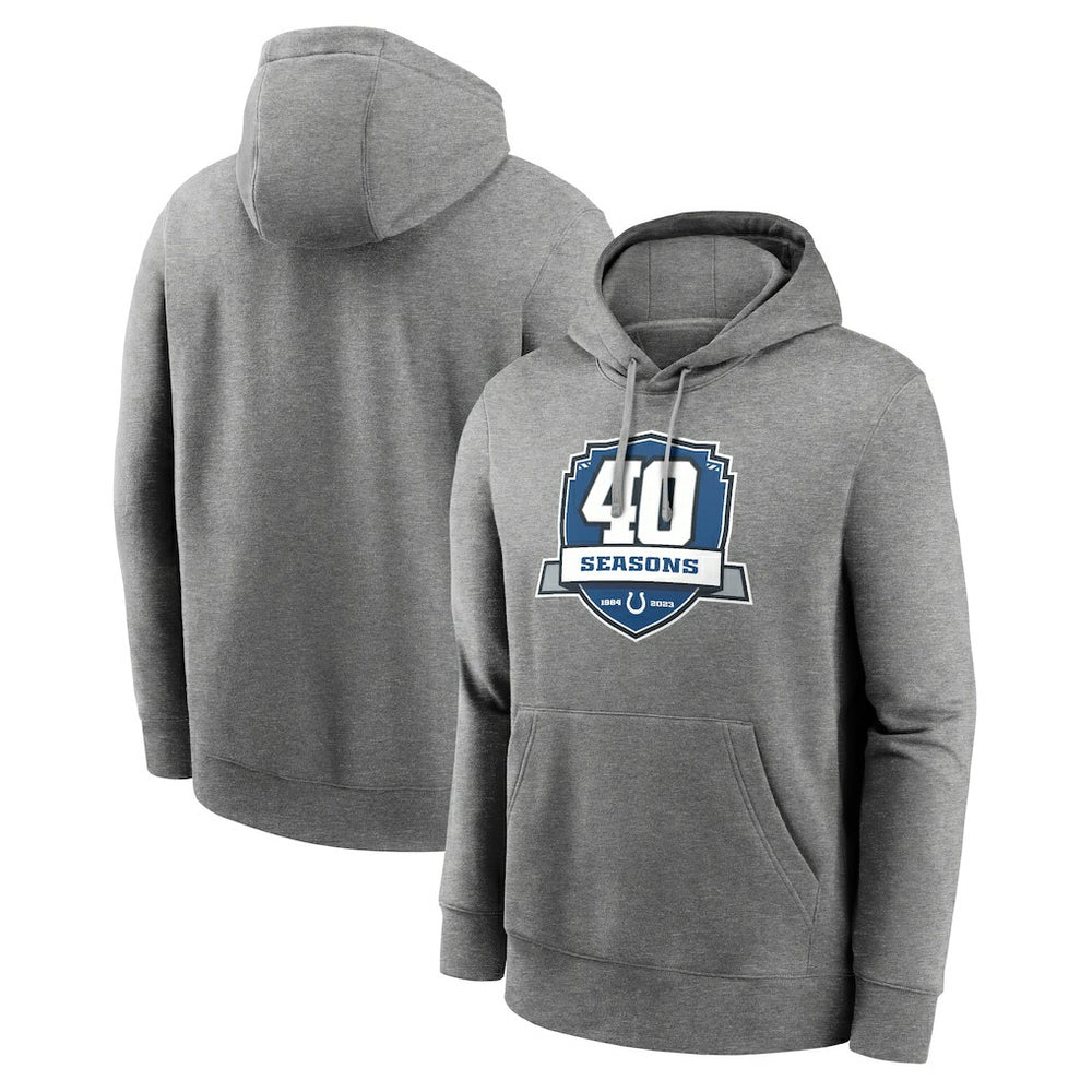 Indianapolis Colts 40th Anniversary Club Pullover Hoodie | NFL Near me