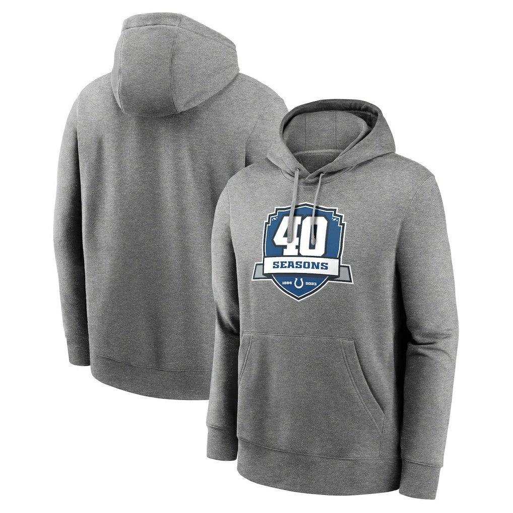 Indianapolis Colts 40th Anniversary Club Pullover Hoodie | NFL Near me