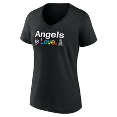 Los Angeles Angels Women's City Pride V-Neck T-Shirt - MLB T-shirts