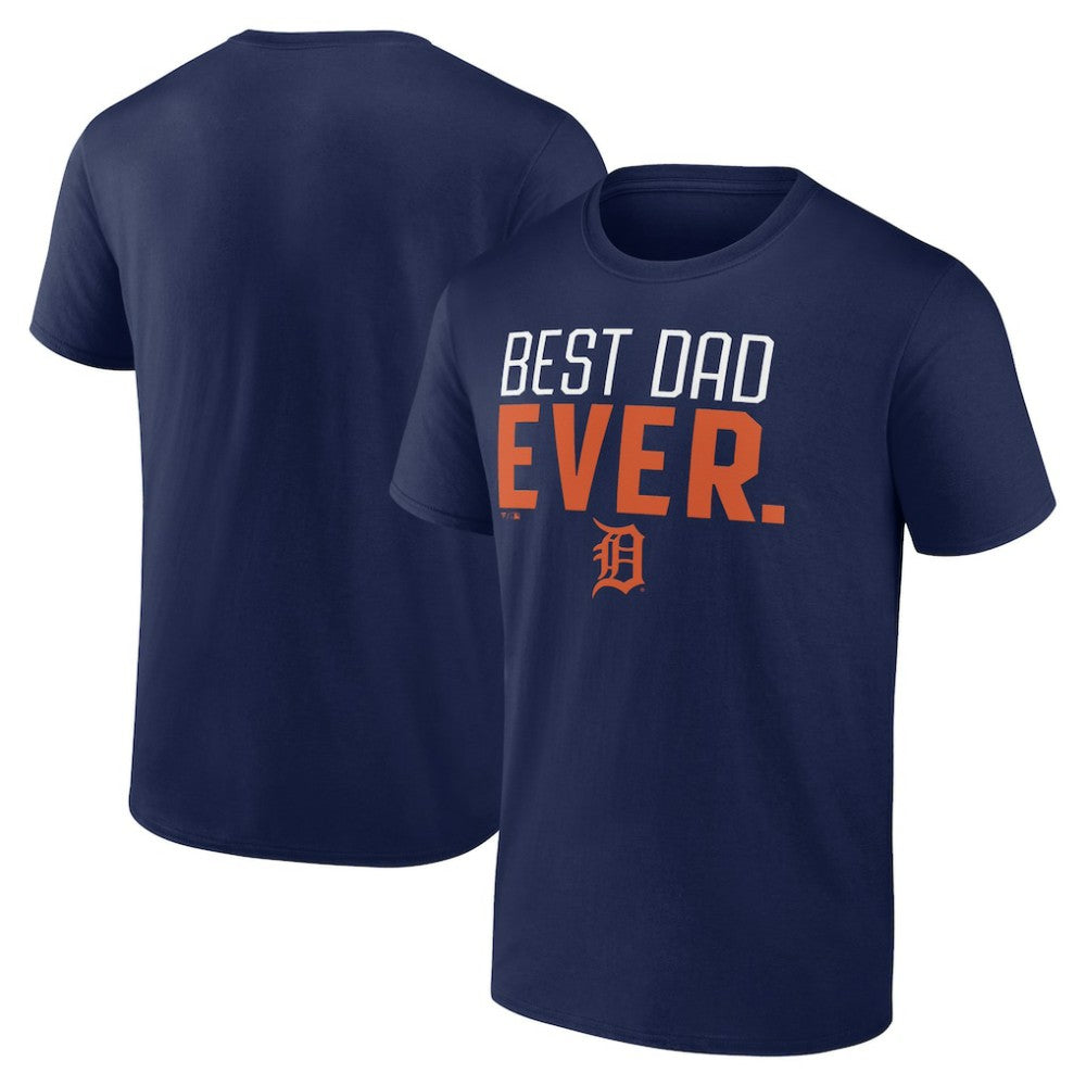 Detroit Tigers Best Dad Ever T-Shirt - MLB T-shirts