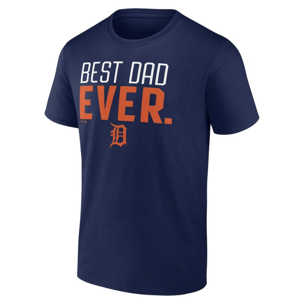 Detroit Tigers Best Dad Ever T-Shirt - MLB T-shirts