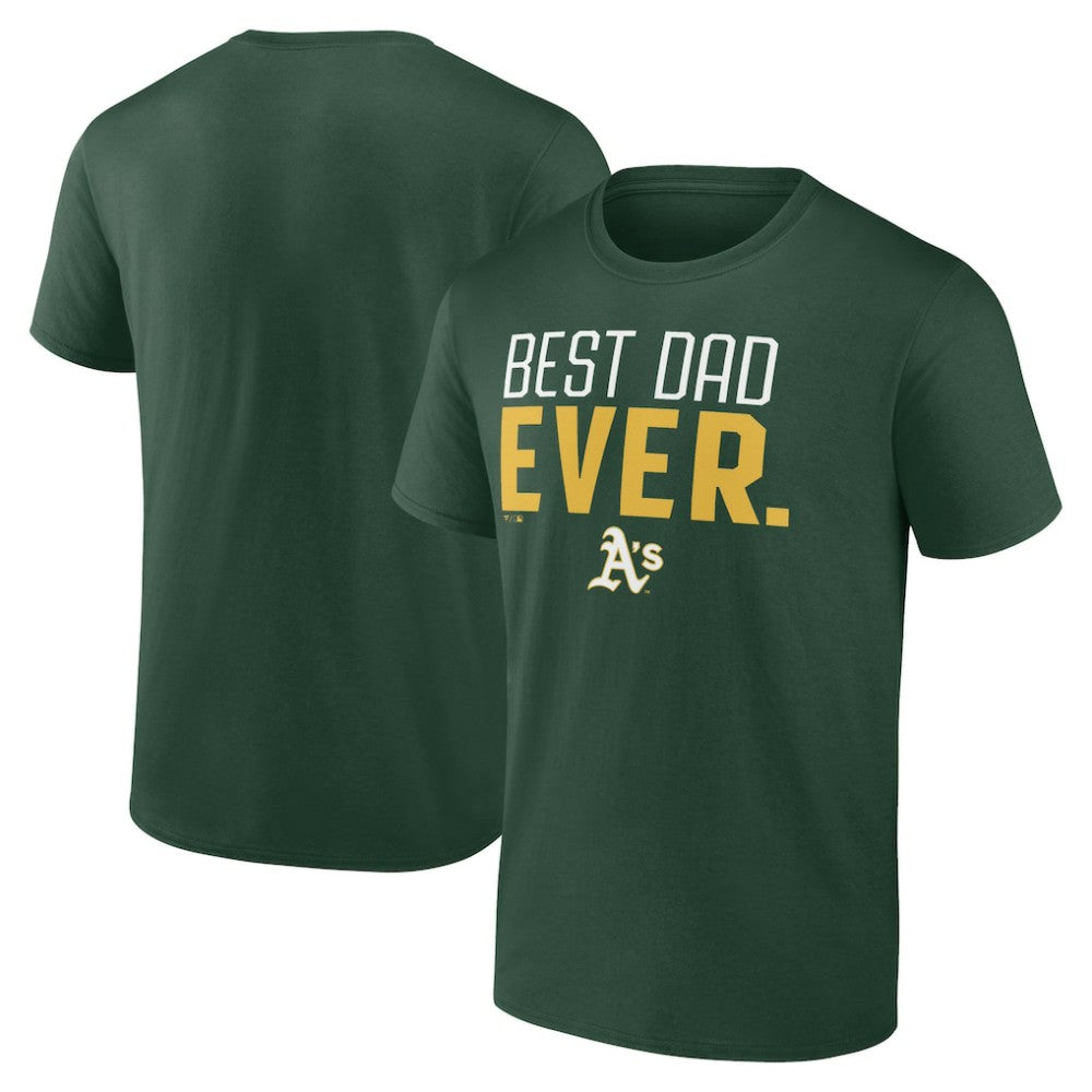 Athletics Best Dad Ever T-Shirt - MLB T-shirts
