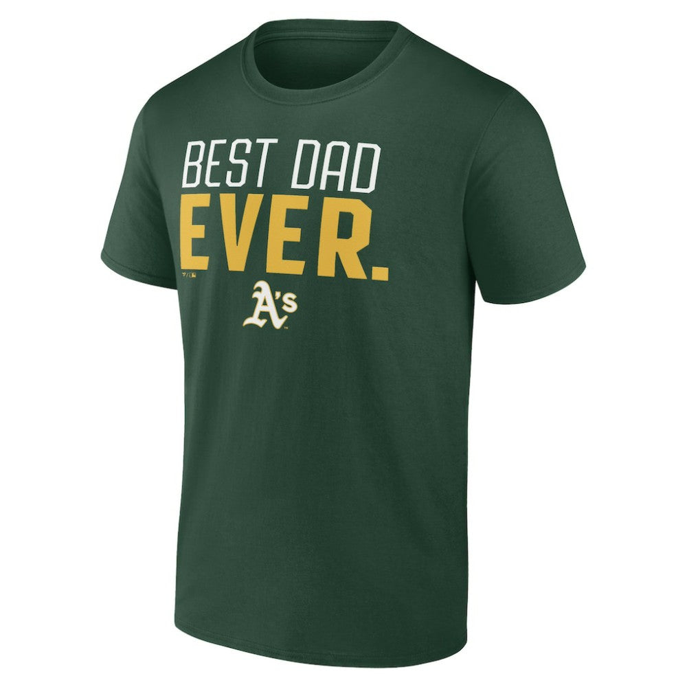 Athletics Best Dad Ever T-Shirt - MLB T-shirts