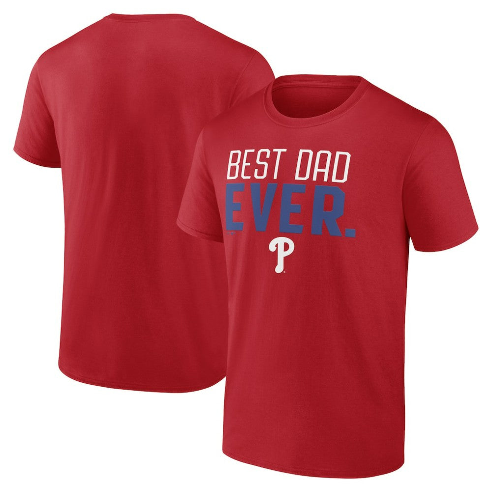Philadelphia Phillies Best Dad Ever T-Shirt - MLB T-shirts