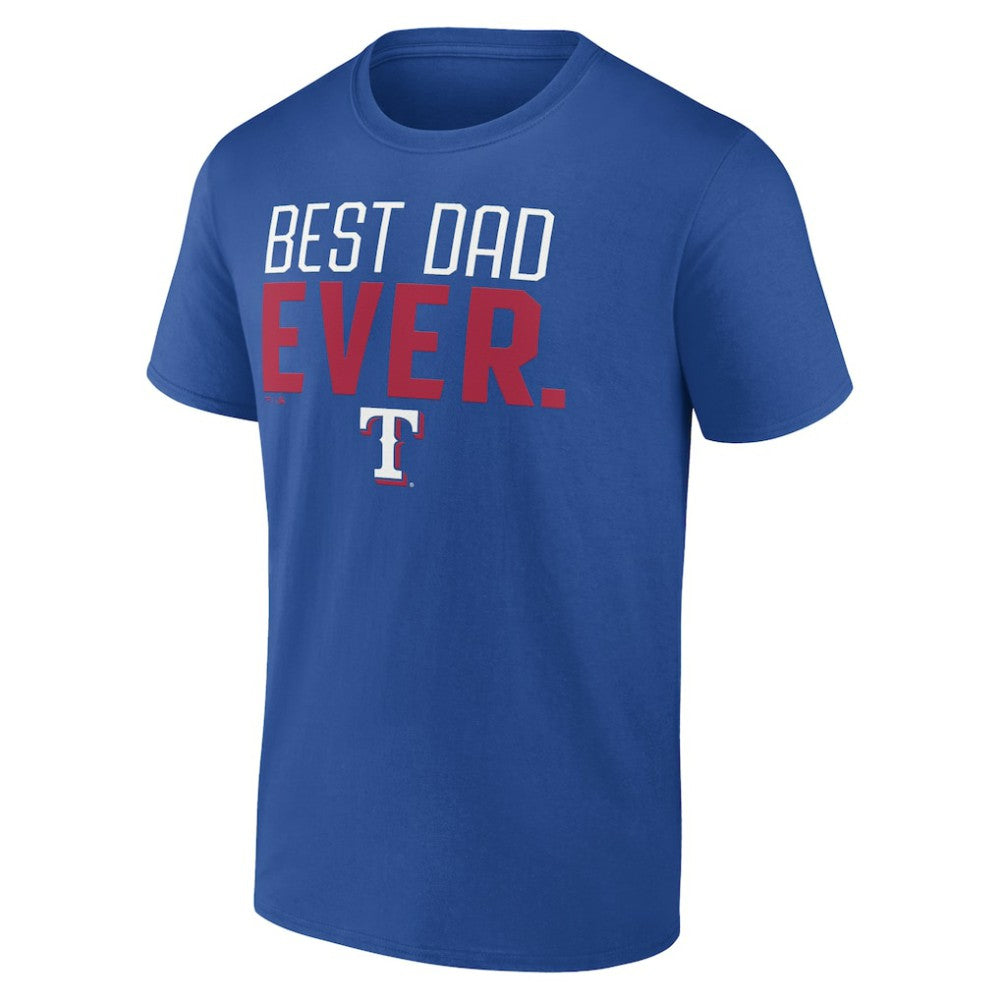 Texas Rangers Best Dad Ever T-Shirt - MLB T-shirts