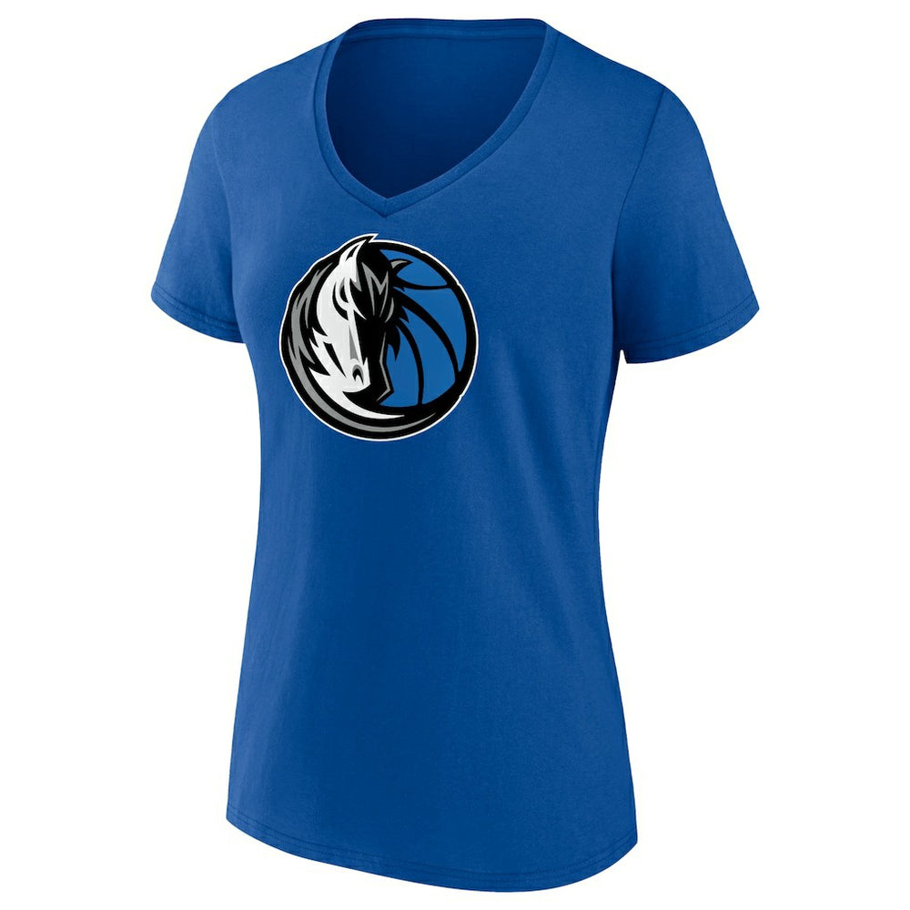 Royal Kyrie Irving Dallas Mavericks Women's Playmaker Name & Number V-Neck T-Shirt sale | NBA
