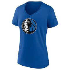 Royal Kyrie Irving Dallas Mavericks Women's Playmaker Name & Number V-Neck T-Shirt sale | NBA