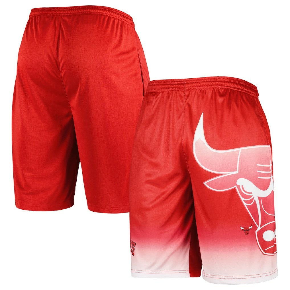 Red Chicago Bulls Graphic Shorts | NBA