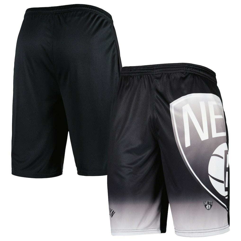 Black Brooklyn Nets Graphic Shorts | NBA