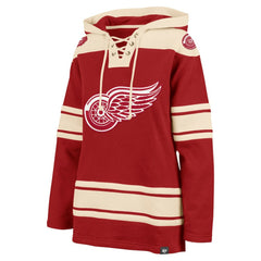 Detroit Red Wings '47 Women's Superior Lacer Pullover Hoodie -  NHL Hoodies