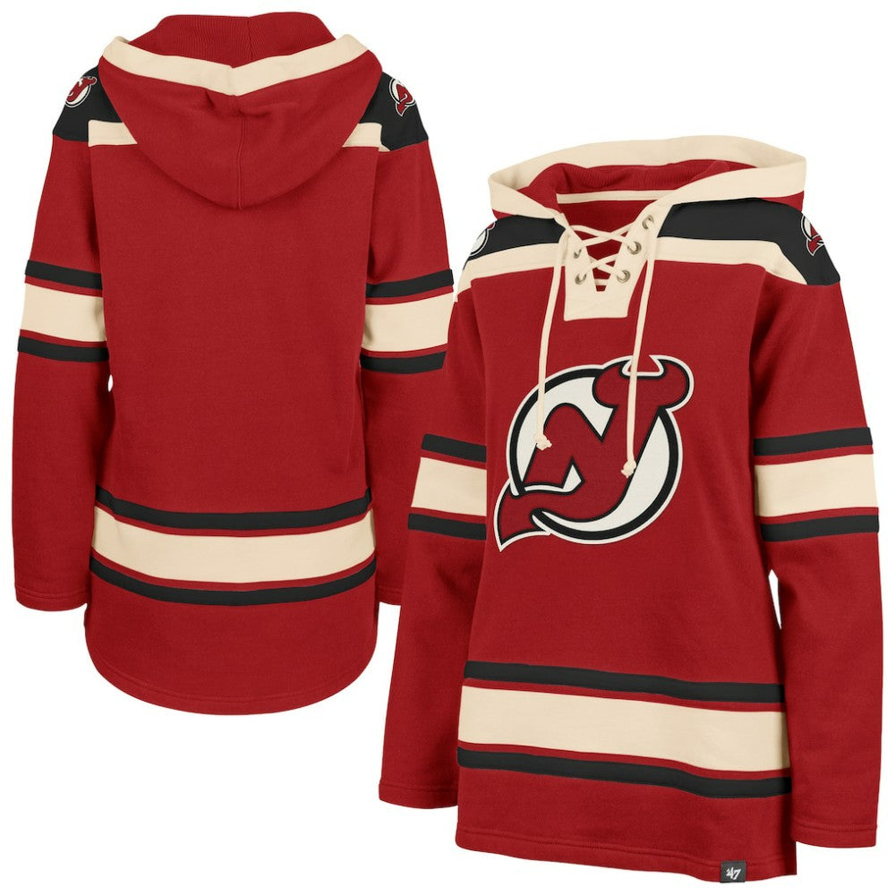 New Jersey Devils '47 Women's Superior Lacer Pullover Hoodie -  NHL Jerseys