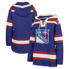 New York Rangers '47 Women's Superior Lacer Pullover Hoodie -  NHL Hoodies