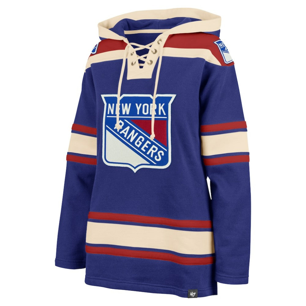 New York Rangers '47 Women's Superior Lacer Pullover Hoodie -  NHL Hoodies