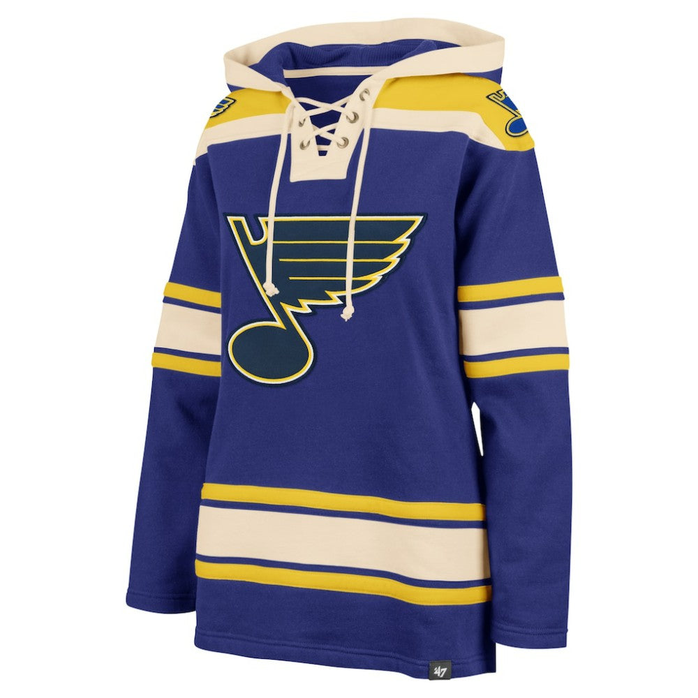 St. Louis Blues '47 Women's Superior Lacer Pullover Hoodie -  NHL Hoodies