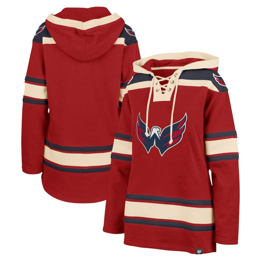 Washington Capitals '47 Women's Superior Lacer Pullover Hoodie -  NHL Hoodies