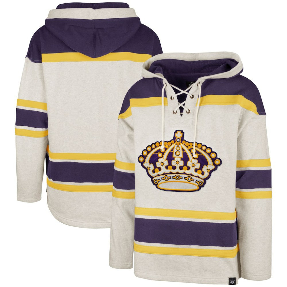 Los Angeles Kings '47 Rockaway Lacer Pullover Hoodie -  NHL Hoodies