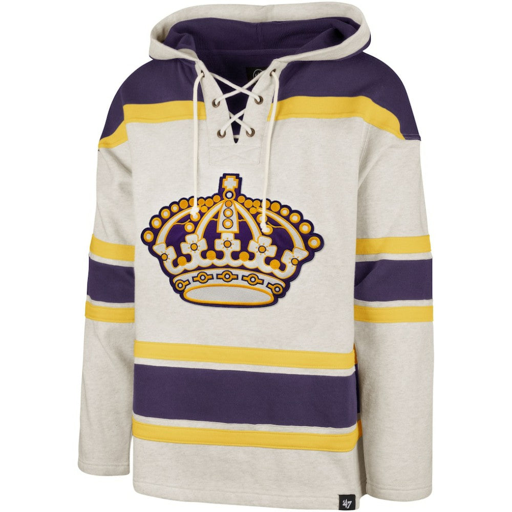 Los Angeles Kings '47 Rockaway Lacer Pullover Hoodie -  NHL Hoodies