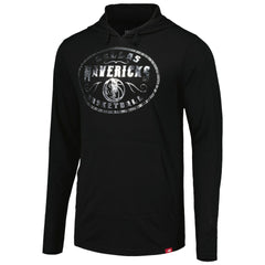 Black Dallas Mavericks Sportiqe Unisex Rowan Tri-Blend Long Sleeve Hoodie T-Shirt sale | NBA