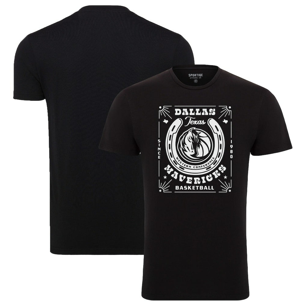 Black Dallas Mavericks Sportiqe Unisex Bingham Elevated T-Shirt sale | NBA