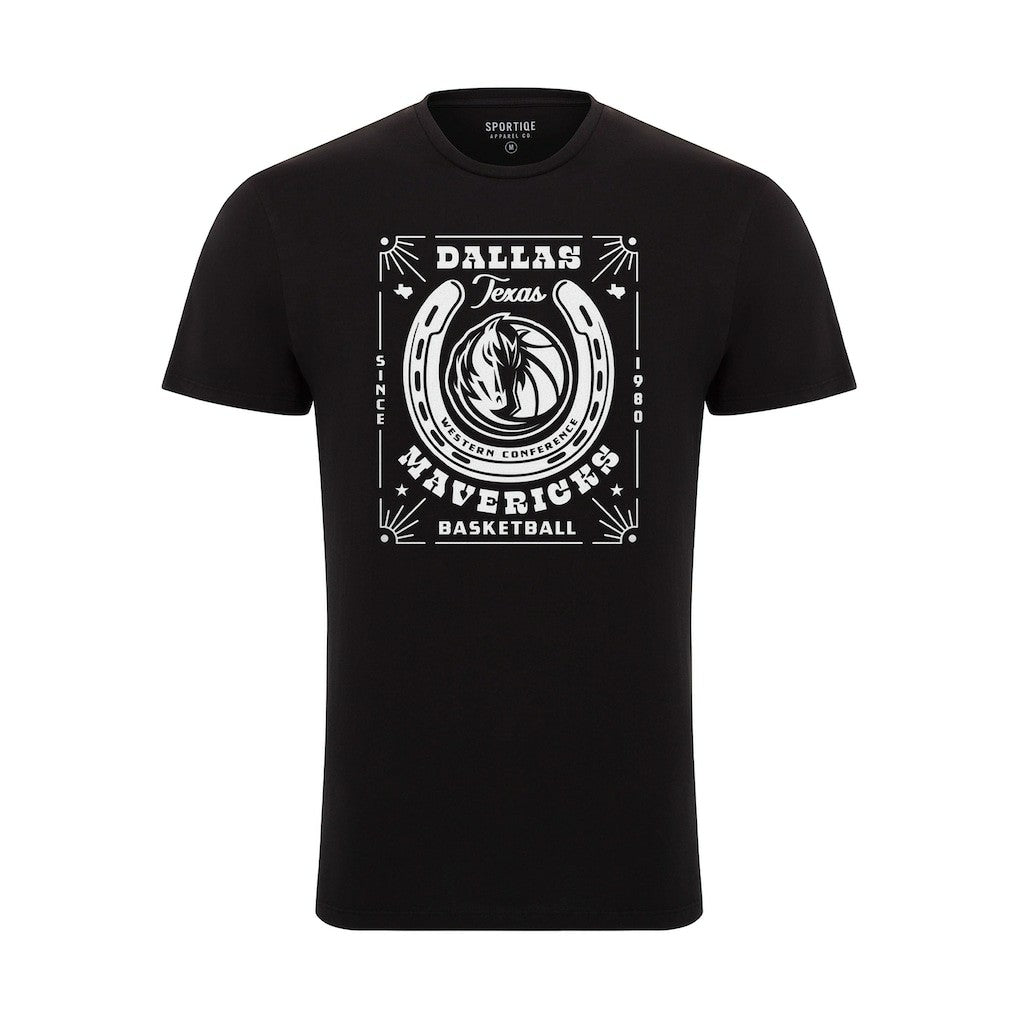 Black Dallas Mavericks Sportiqe Unisex Bingham Elevated T-Shirt sale | NBA