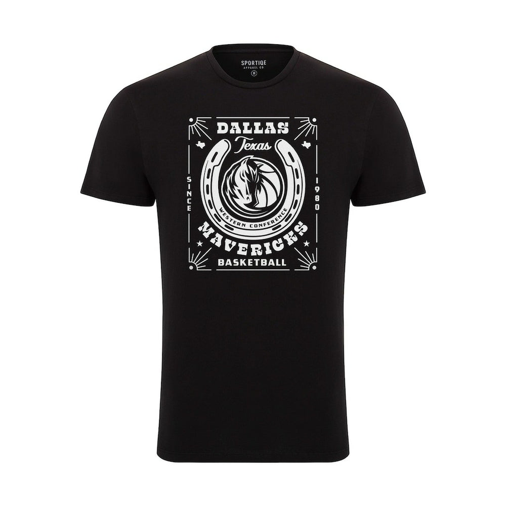 Black Dallas Mavericks Sportiqe Unisex Bingham Elevated T-Shirt sale | NBA