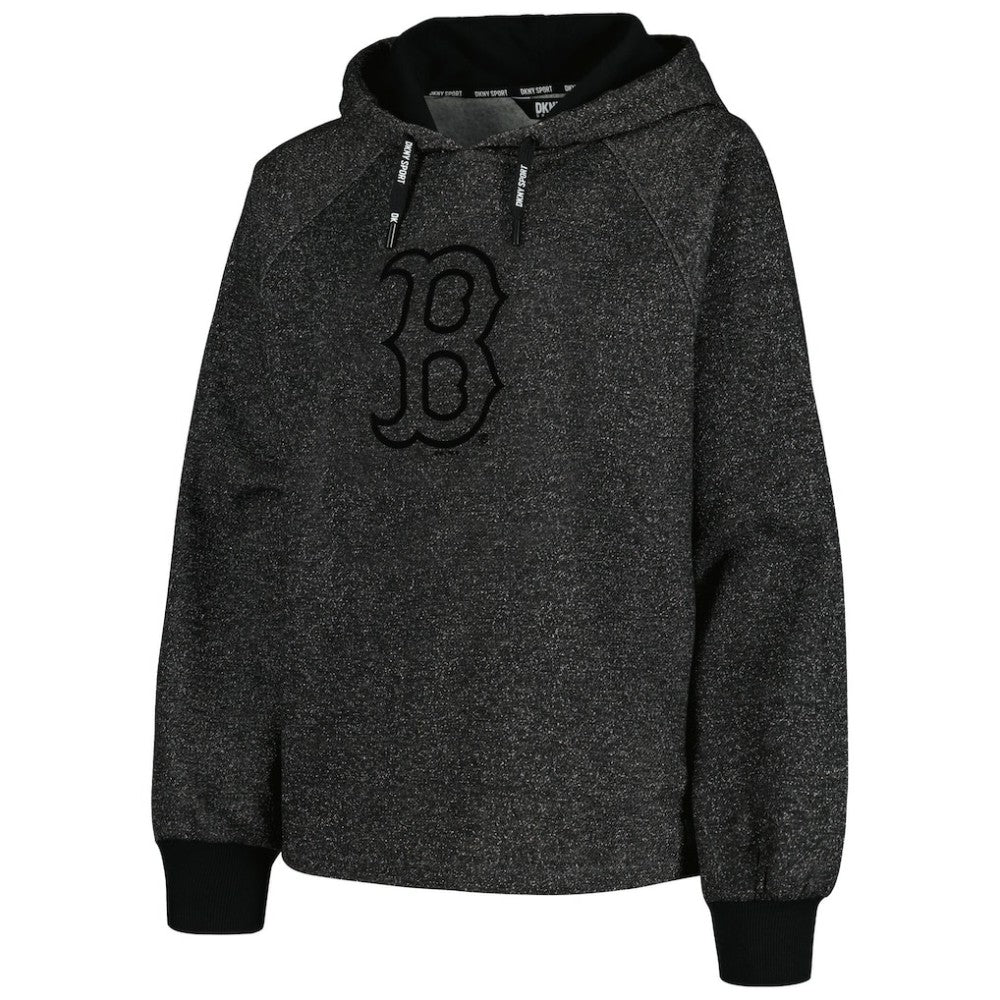 Boston Red Sox DKNY Sport Women's Debbie Dolman Raglan Pullover Hoodie - MLB Hoodies