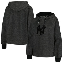 New York Yankees DKNY Sport Women's Debbie Dolman Raglan Pullover Hoodie - MLB Hoodies