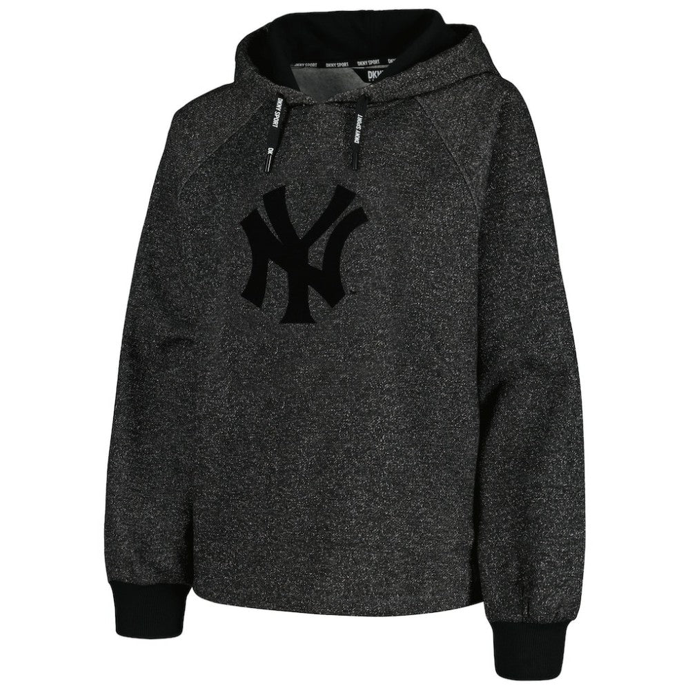 New York Yankees DKNY Sport Women's Debbie Dolman Raglan Pullover Hoodie - MLB Hoodies