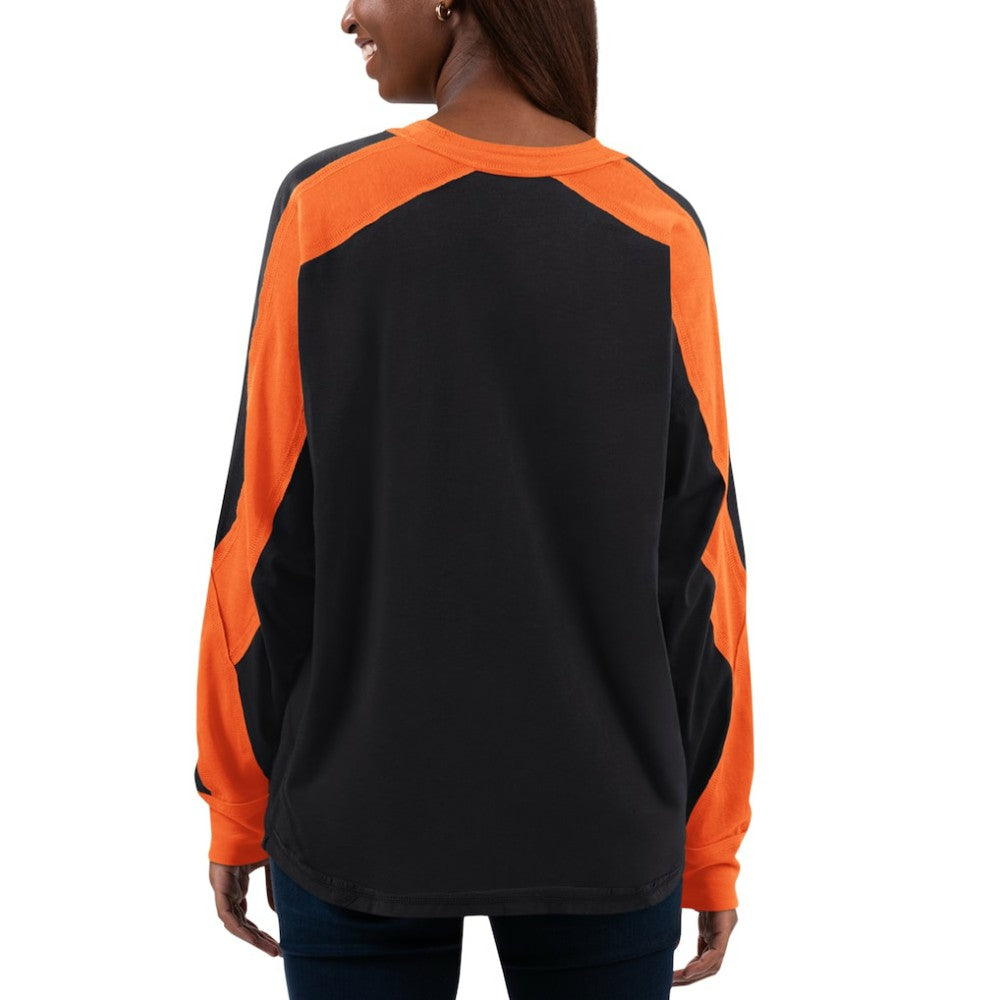 San Francisco Giants G-III 4Her by Carl Banks Women's Smash Raglan Long Sleeve T-Shirt - MLB T-shirts