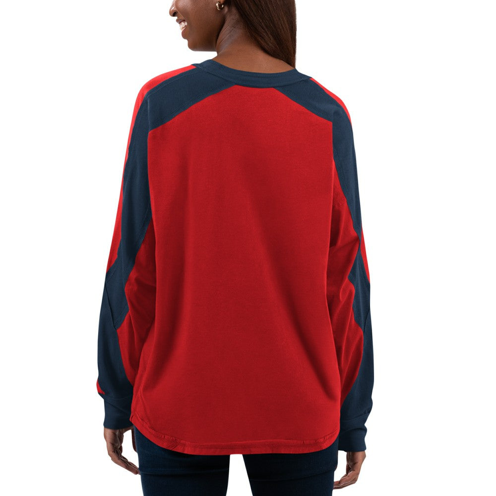 St. Louis Cardinals G-III 4Her by Carl Banks Women's Smash Raglan Long Sleeve T-Shirt - MLB T-shirts