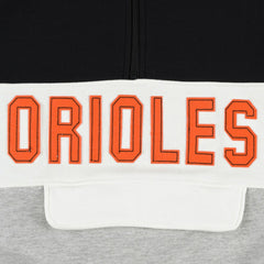 Baltimore Orioles Big & Tall Hoodie Half-Zip Sweatshirt - MLB Hoodies