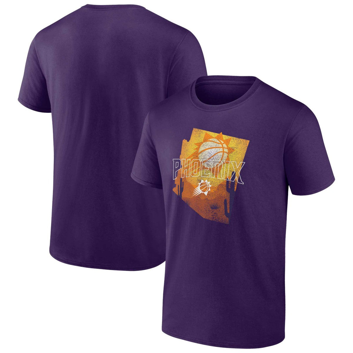 Purple Phoenix Suns Hometown Originals Team Proud T-Shirt | NBA