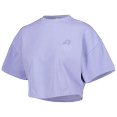 Purple Phoenix Suns Lusso Women's Nola Faded Tonal Cropped T-Shirt | NBA