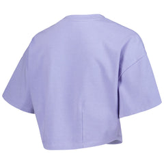 Purple Phoenix Suns Lusso Women's Nola Faded Tonal Cropped T-Shirt | NBA